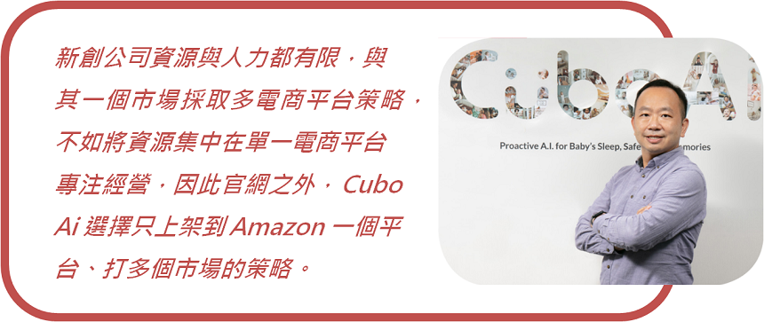 Cubo Ai 在各國市場均以募資平台作為起步，藉此解決新創公司資源有限的問題。