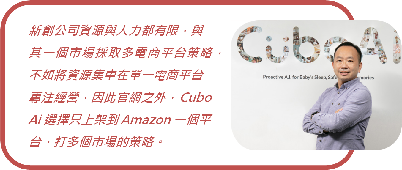Cubo Ai 在各國市場均以募資平台作為起步，藉此解決新創公司資源有限的問題。